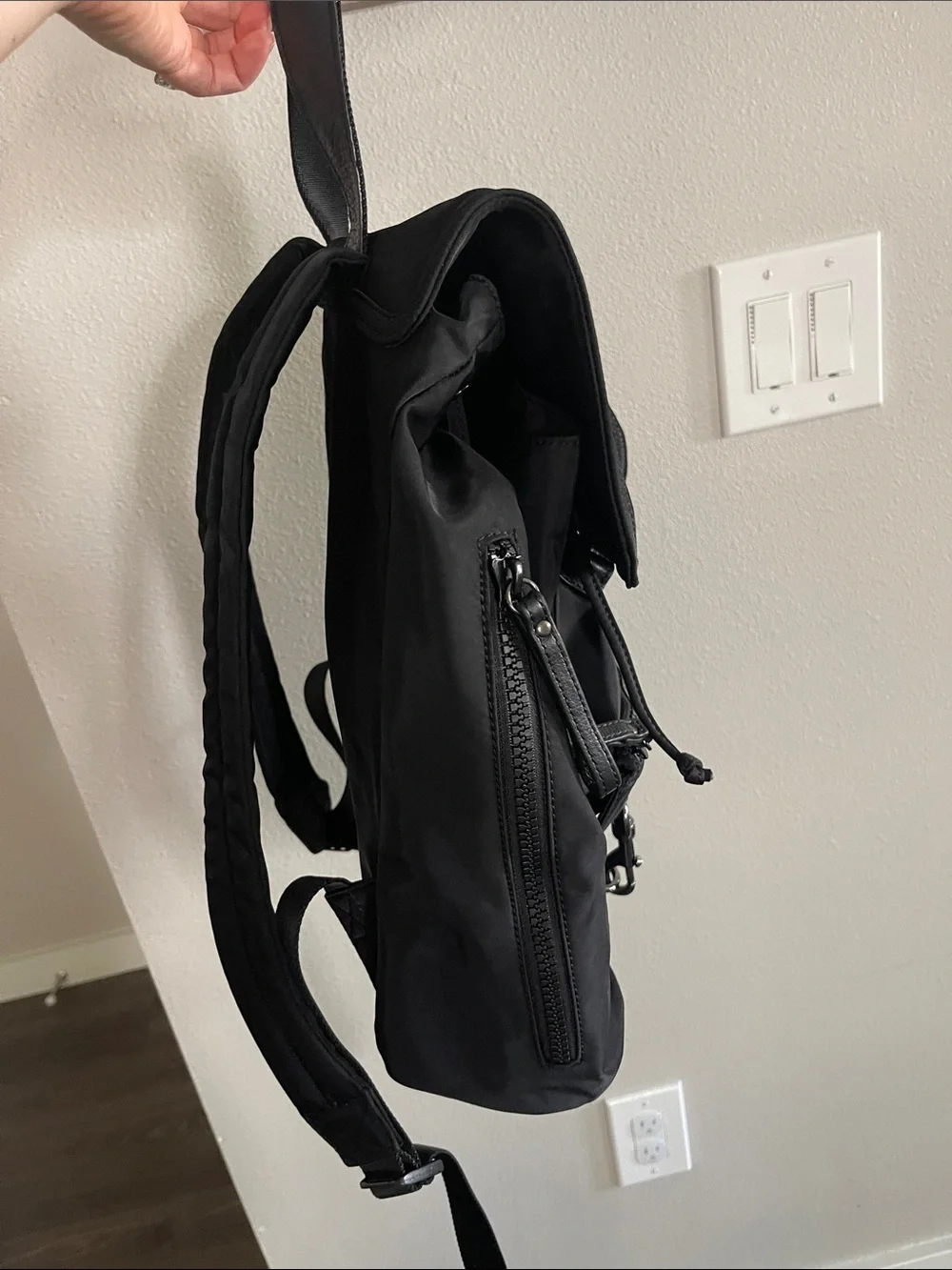 Rebecca Minkoff Black Nylon Backpack